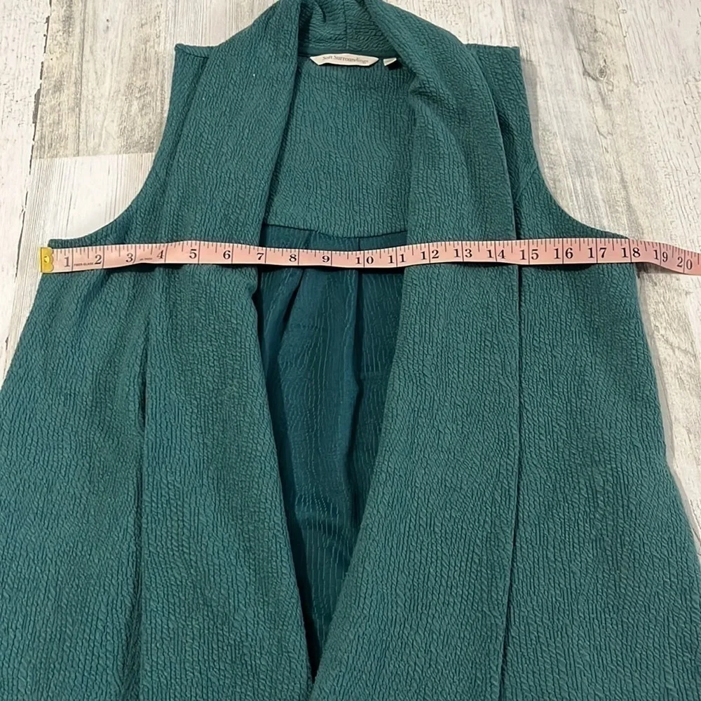 Soft Surroundings Vest/Cardigan PXS - Picture 3 of 7